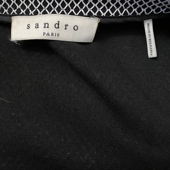 Sandro Zip Front Mini Dress - Picture 8 of 9